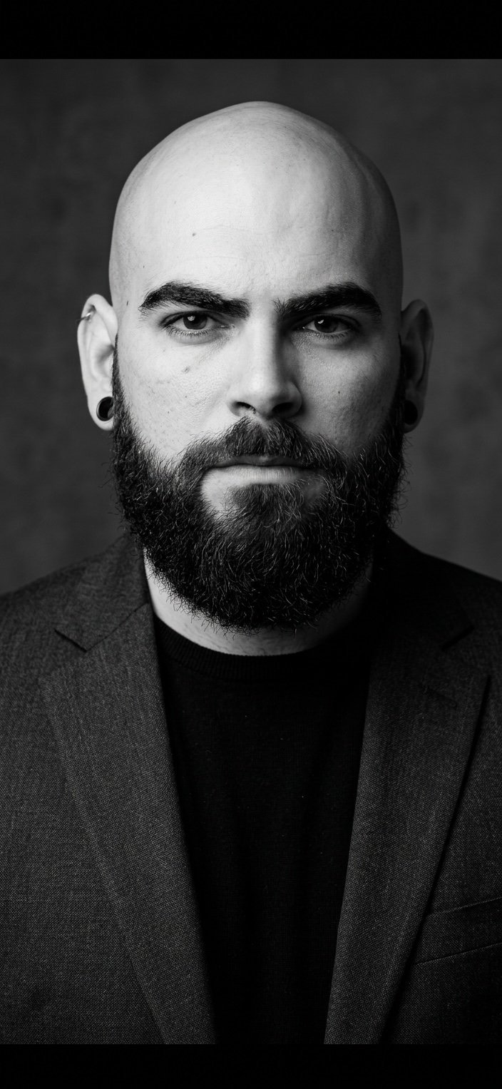 Aitor Iborra, miembro de Desanta, banda de metal de Alicante