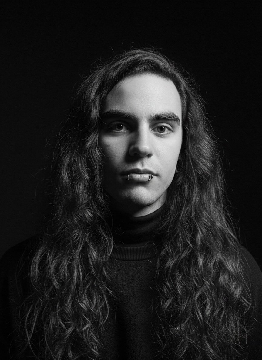 Ian Bangher, miembro de Desanta, banda de metal de Alicante